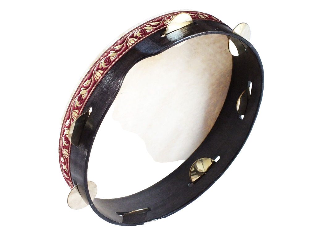 Frame Drum Daf With Cymbals
