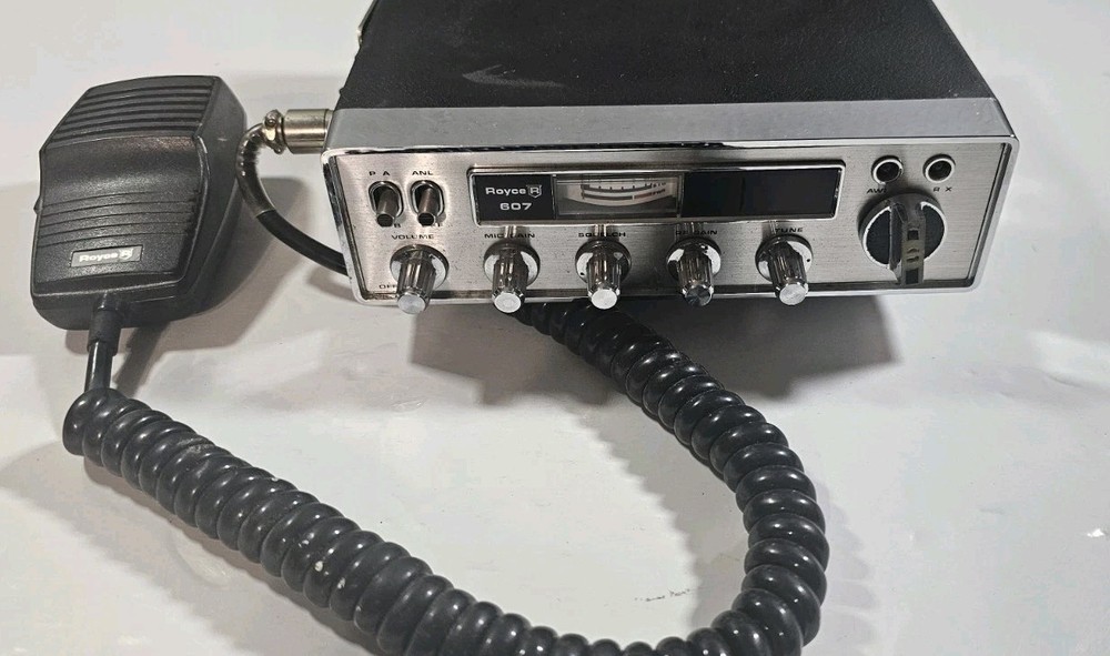 Vintage Royce Transceiver Model 607 Untested!