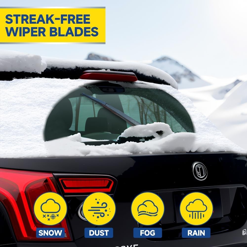 3 Pack Windshield Wiper Blades Compatible with Ford Focus 2012-2018