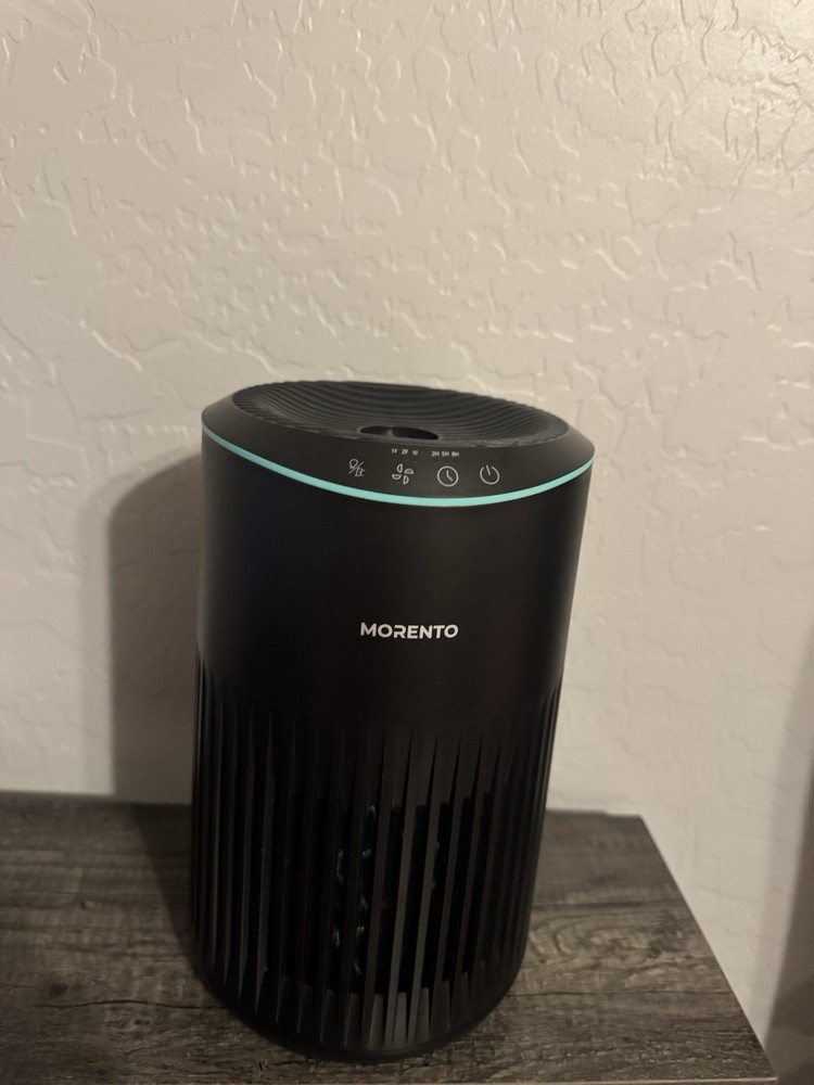 Morento Air Purifier Bundle (2 Units) | Lightly Used | One Missing Top Cover
