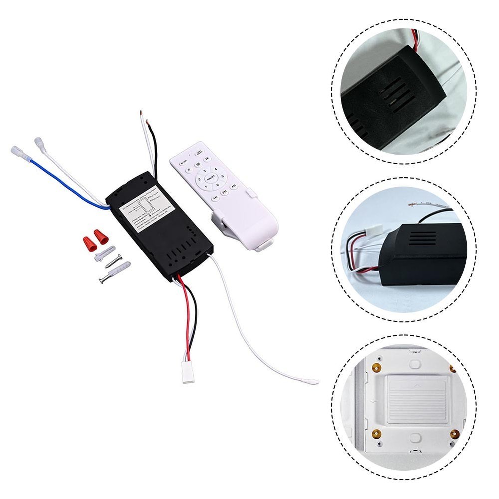 Customizable DC 24V Ceiling Fan Remote Control with Timer and Speed Choices