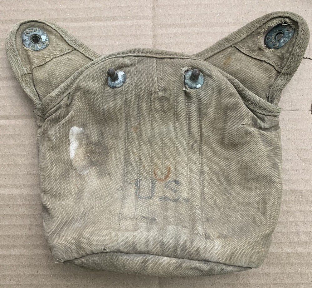 Original WWII US M1910 Canteen Cover