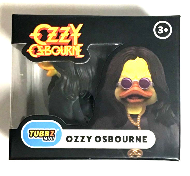 (1) Mini Tubbz Ozzy Osbourne Duck 2" Cosplaying Duck New!!!!!!!!!!!!