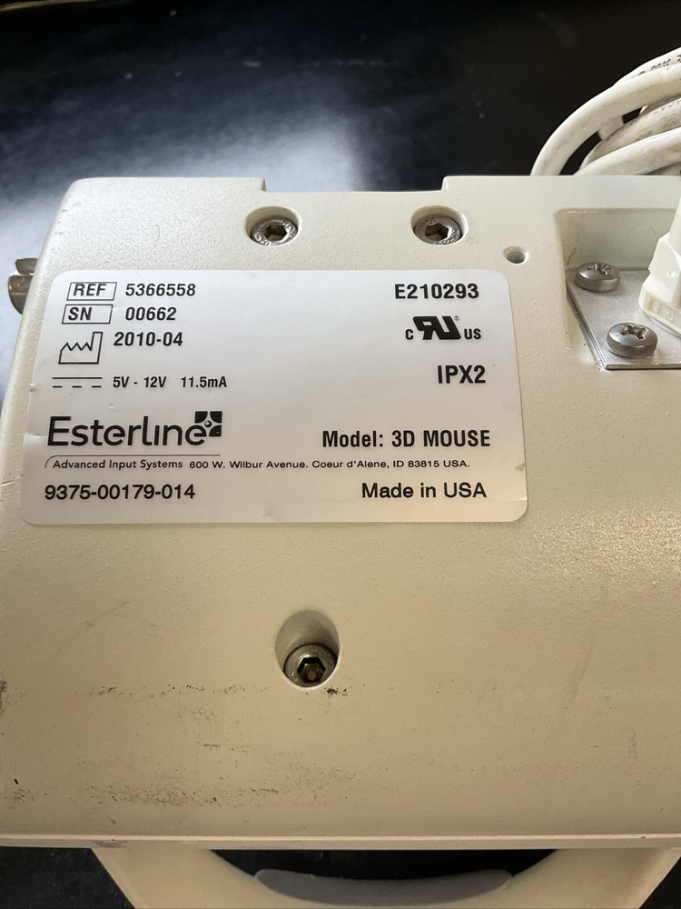 GE Esterline Cath/Angio 5366558 3D Mouse
