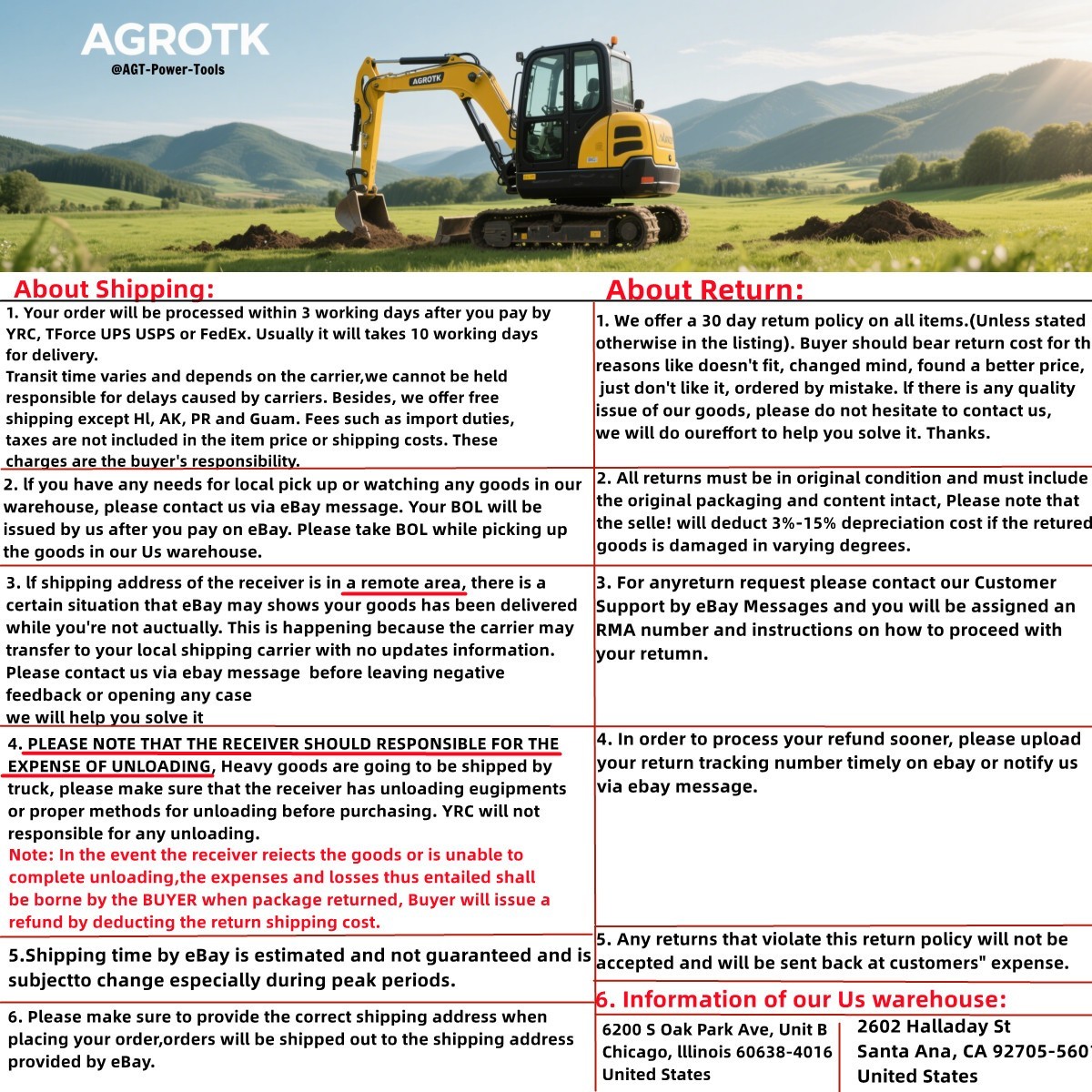 AGT Hydraulic Drive Motor Replacement LEFT SIDE for YSRT14 Skid Steer Attachment