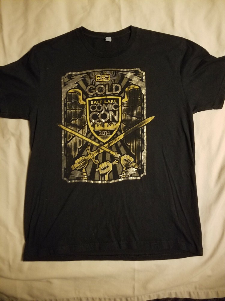 Comic con T-shirt 2014 Gold