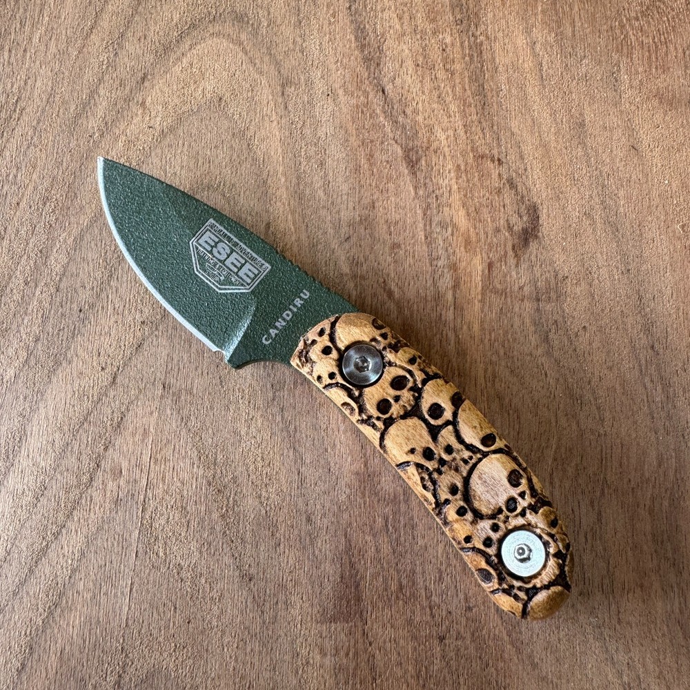 Cryptkeeper scales compatible with ESEE Candiru knife