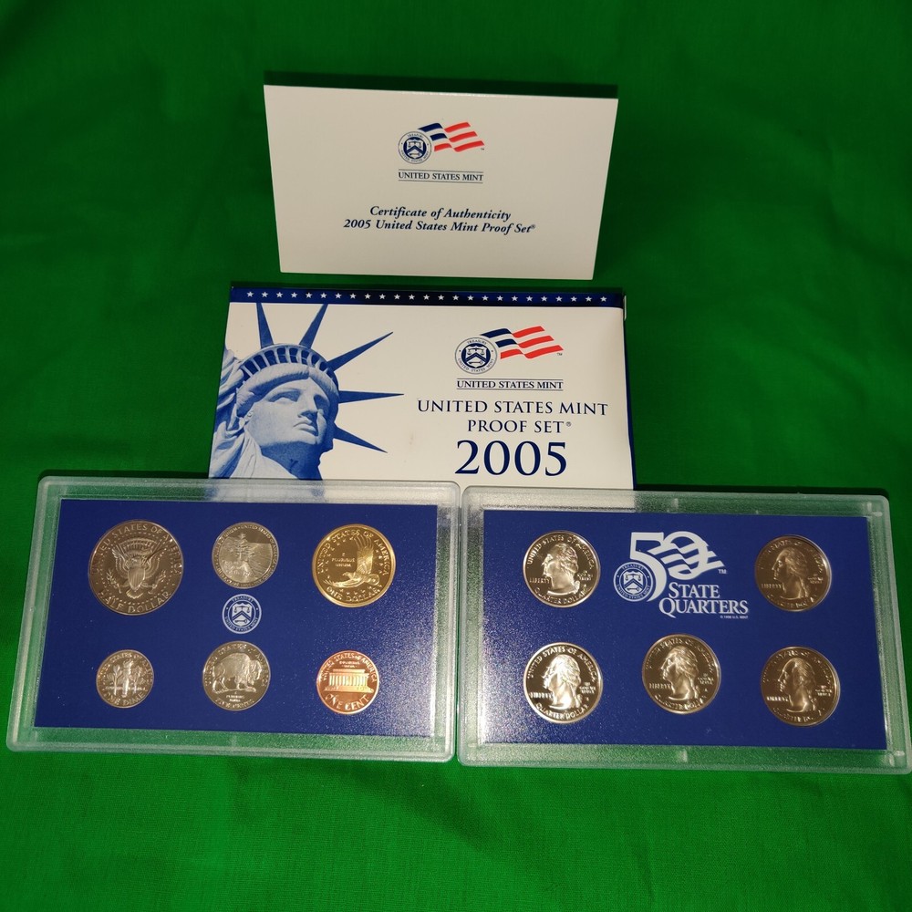 2005 S US Mint Proof Set OGP #0138