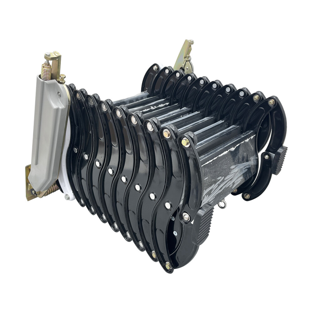 Wall Mounted Telescoping Attic Loft Ladder Stairs, 12Steps Pull Down Loft Stair