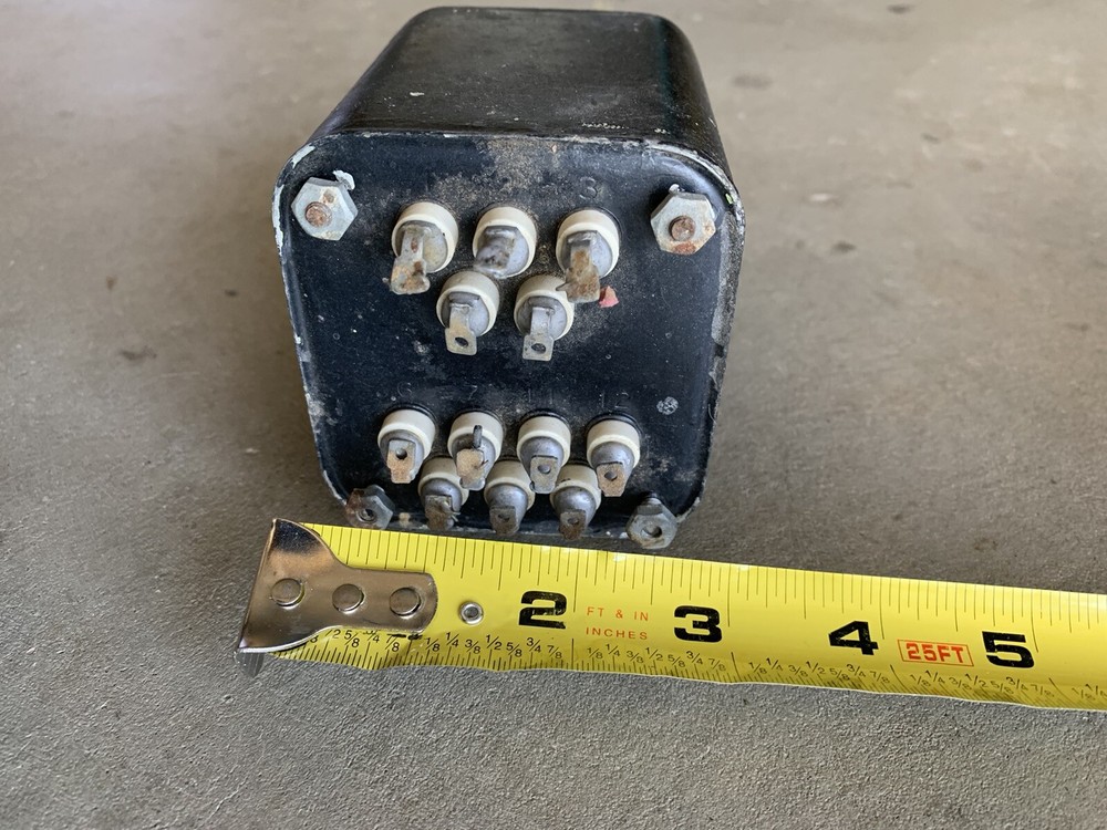 Vintage Unidentified 12 Terminal Transformer