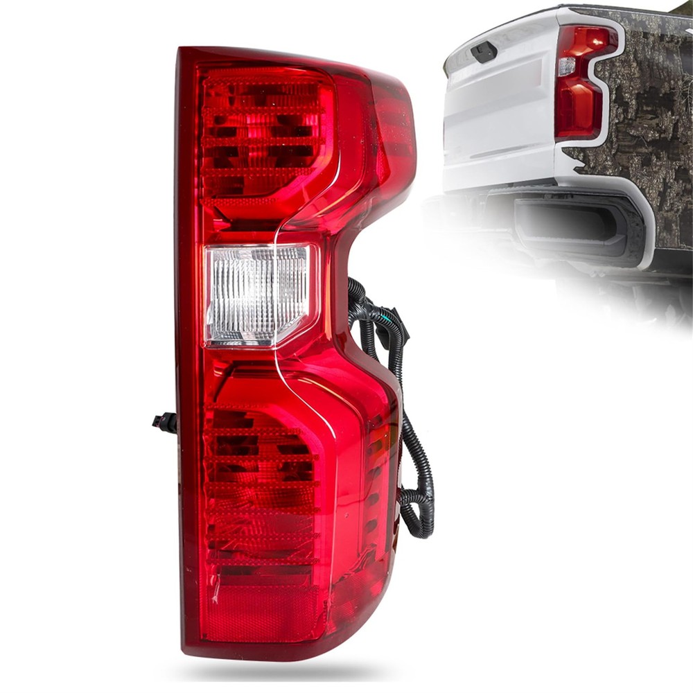 Right Side Halogen Tail Light Assembly Replacement for 1500 2019-2021