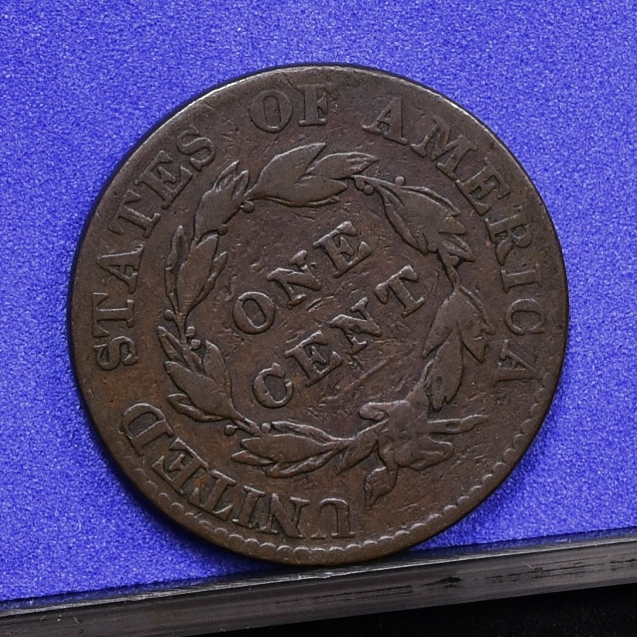1824 Large Cent - VG (#59014-L)