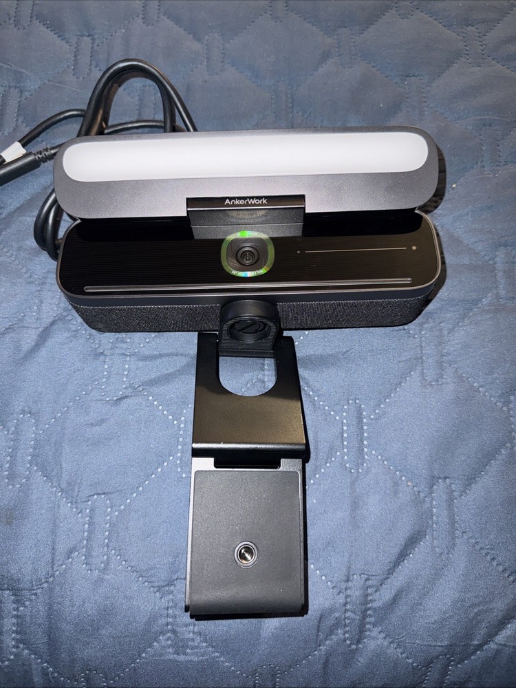 Anker Work B600 Videobar Webcam with Light, with 2K Camera -A