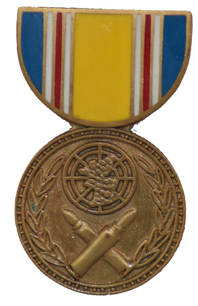 KOREAN WAR SERVICE HAT PIN