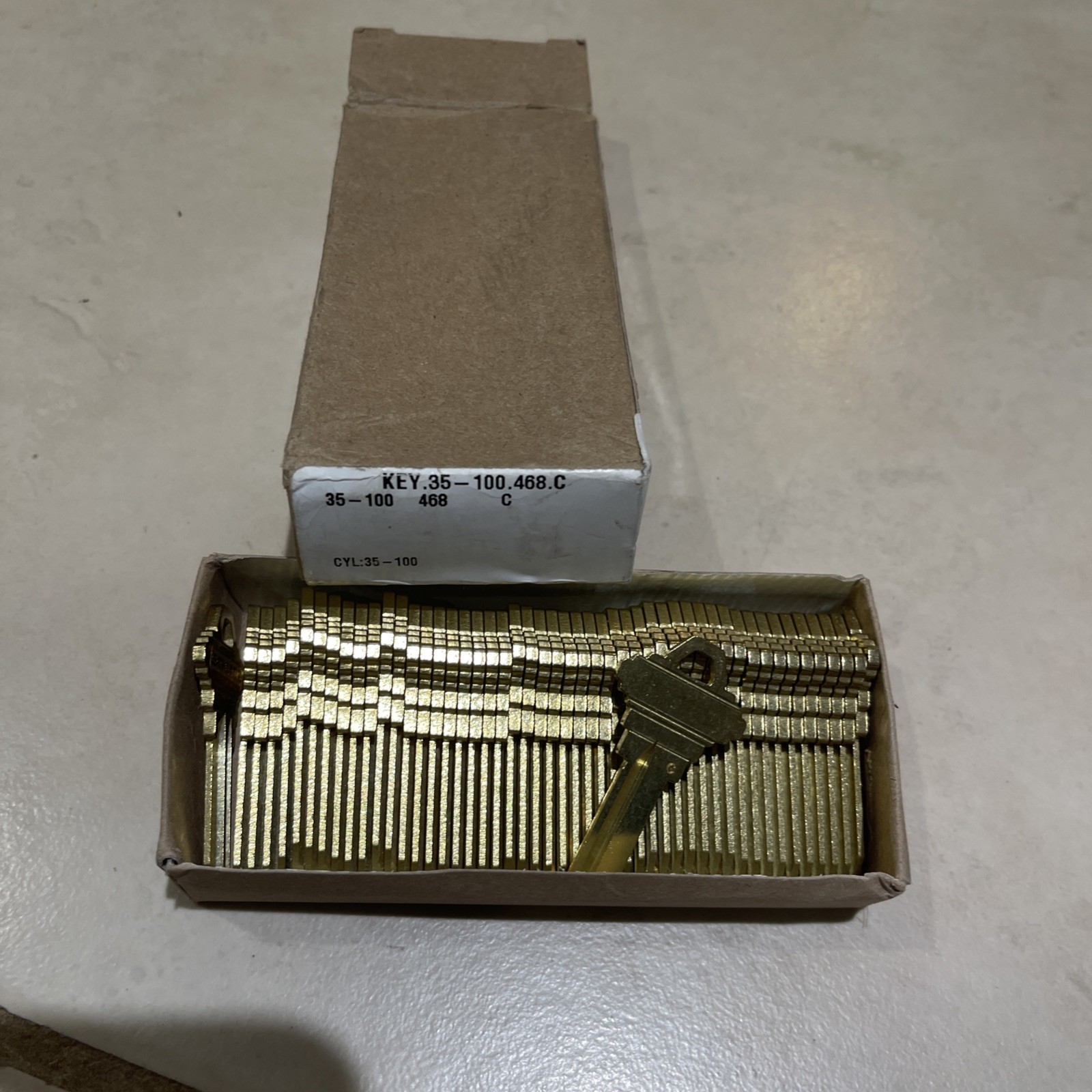Schlage 35-100.468  C Key Blanks Box of 50 Brand New