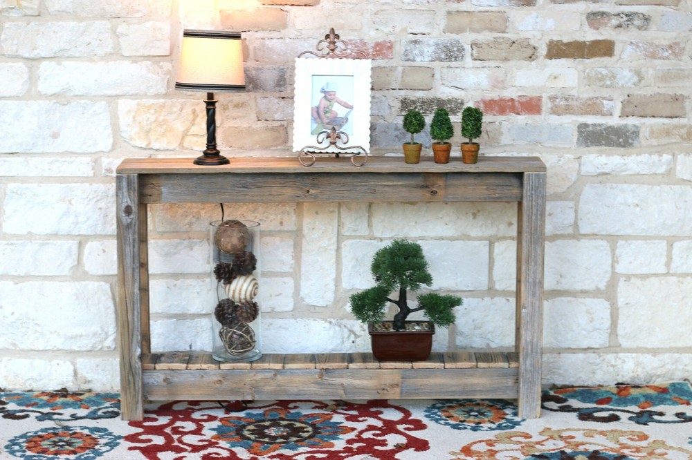 Rustic Entry Way Table 46''