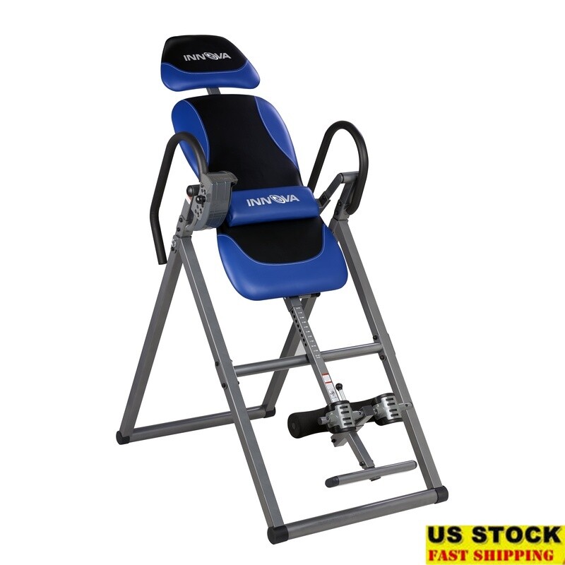 Heavy Duty Inversion Table Adjustable Ankle Support True Balance System New