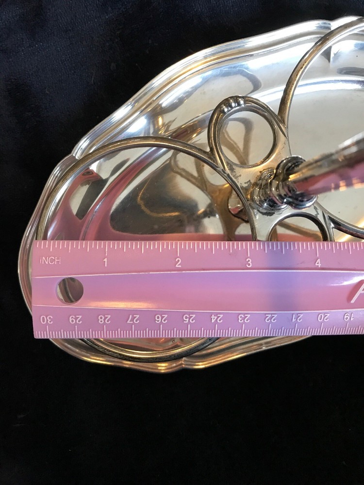 800 Silver Oil & Vinegar Holder