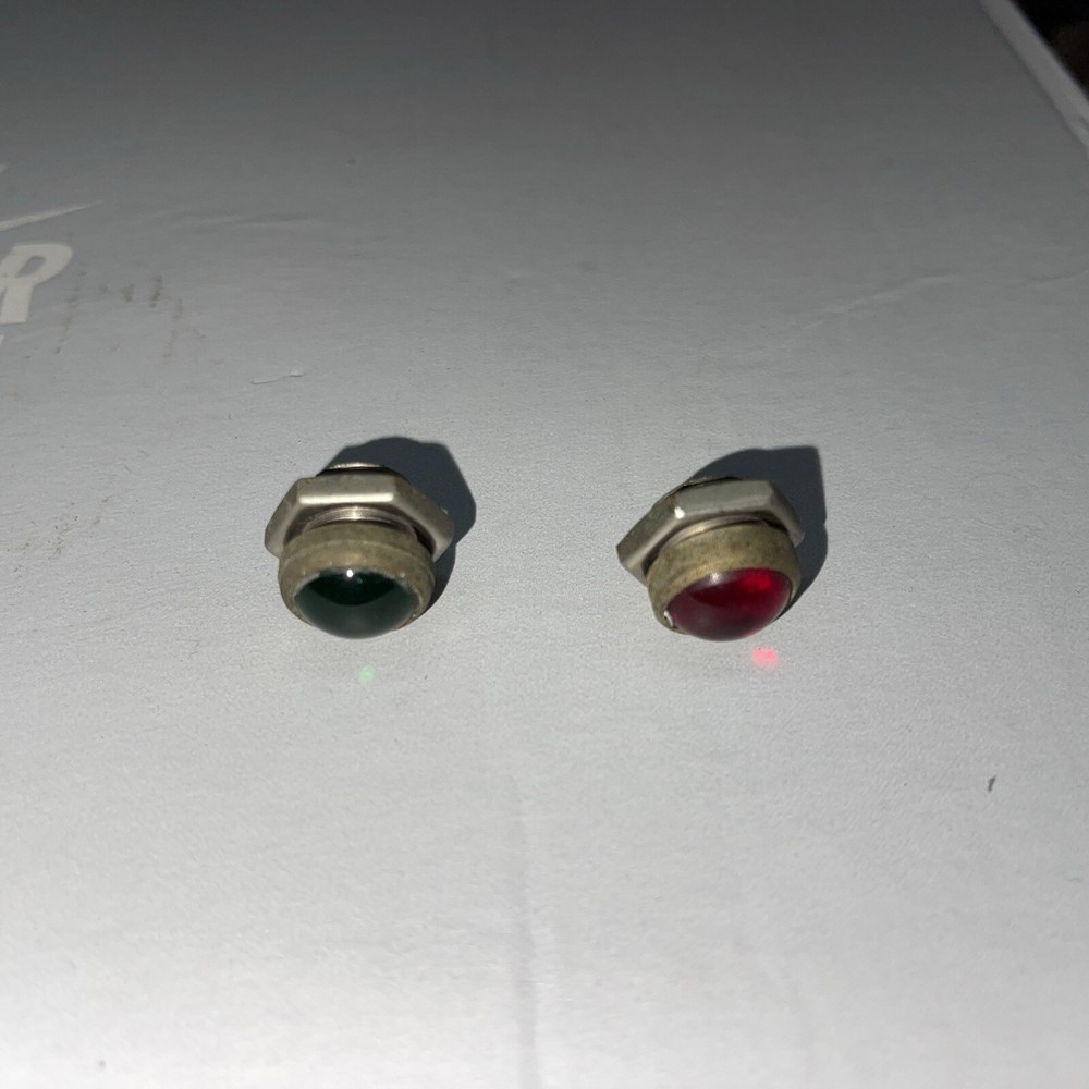 Heathkit AT 1 Transmitter Plate And On Off Reflectors As Shown Green And Red Se