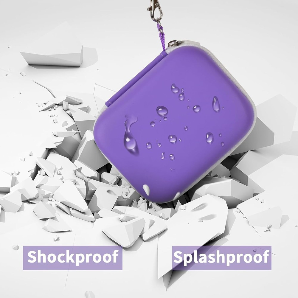 Compact and Stylish Label Maker Storage Case for Memoking T02 & Phomemo Models