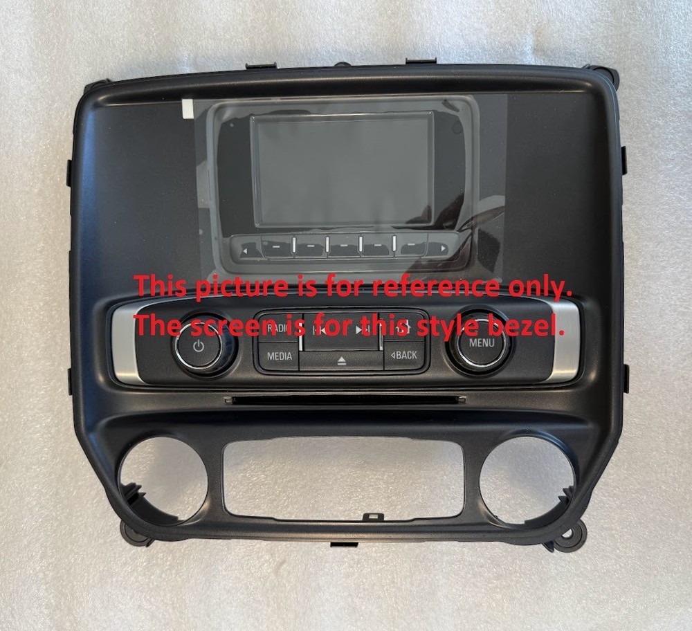 Radio 4.2" LCD driver information display screen panel. Some 2014-15 Silverado