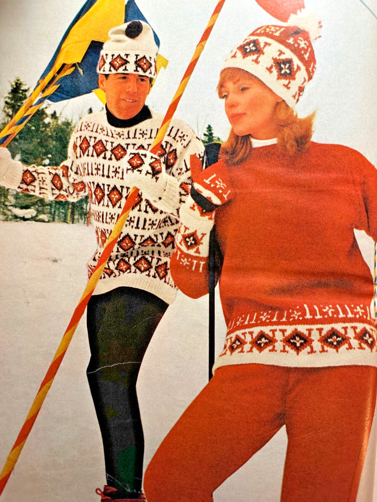 1966 FALL Winter McCalls Needlework & Crafts Knitting Patterns Sweaters Coat