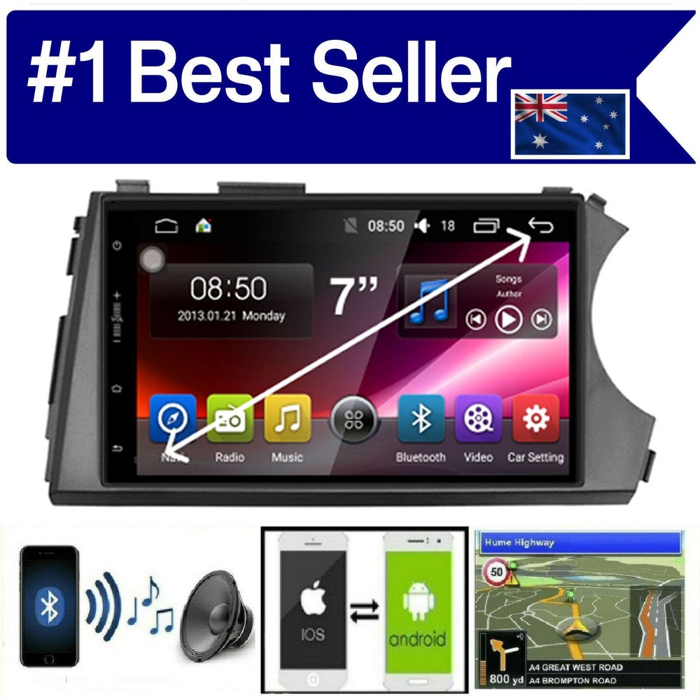 SSANGYONG ACTYON 2007-11 GPS APPLE CARPLAY ANDROID AUTO ODB DAB+ TPMS DVR CAMERA