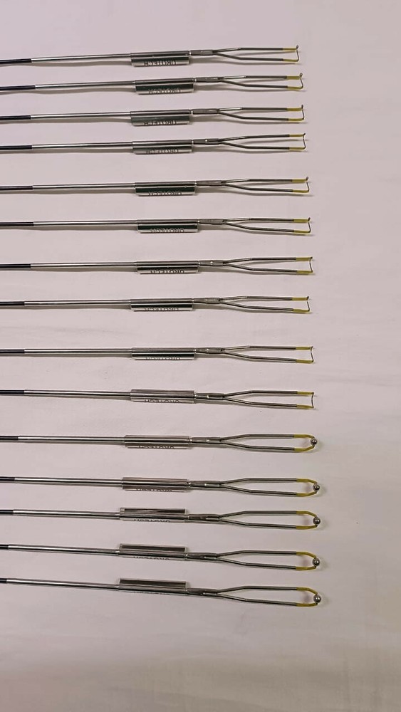 4A STORZ TYPE CUTTING LOOP SINGLE STEM MONOPOLAR 10pcs + BALL ELECTRODE 5pcs