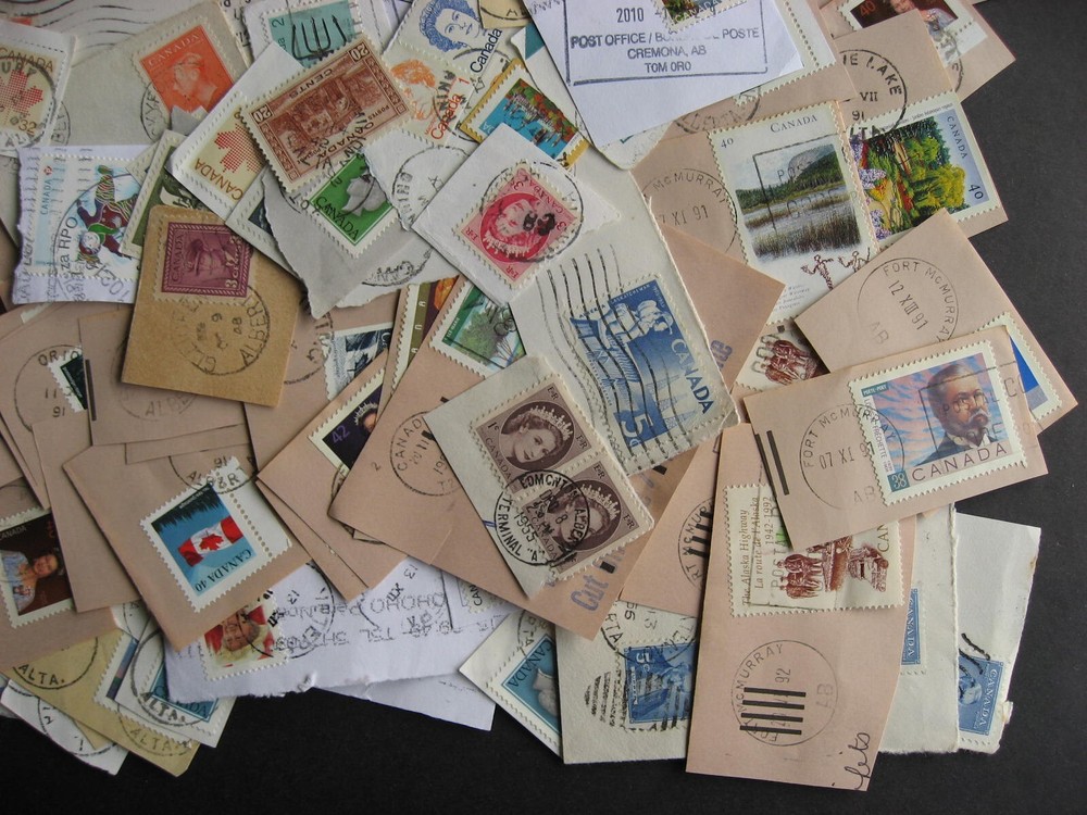 Canada 300 AB Alberta cancels mixture (duplicates, mixed condition)