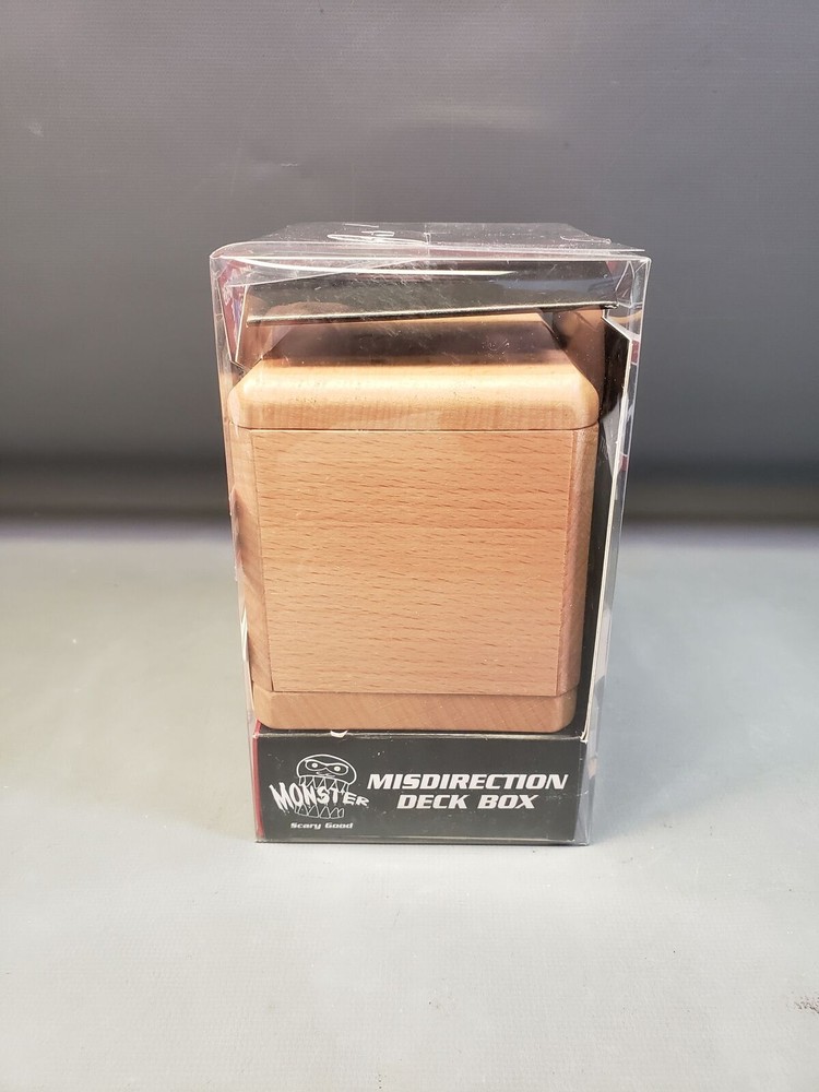 SCS Monster Scary Good Misdirection Deck Box NIB