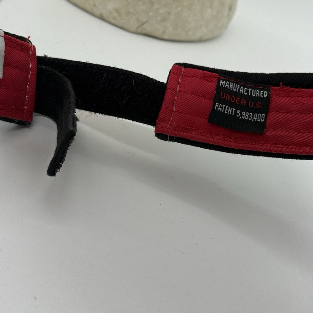 Universal Studios Florida Theme Park Flame Fire Red Yellow Visor Hat