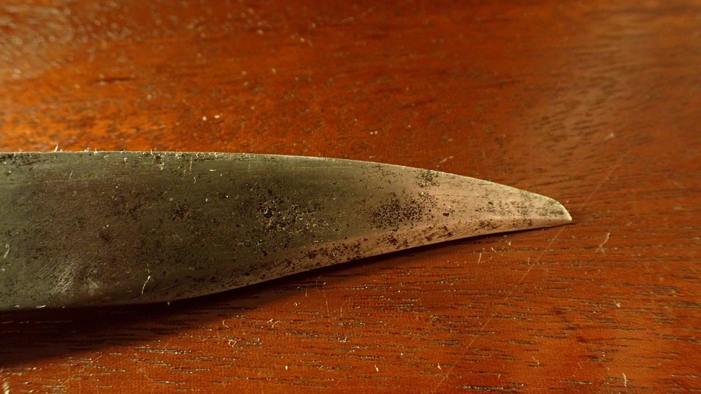 Vintage Antler Handle Fixed Blade Knife