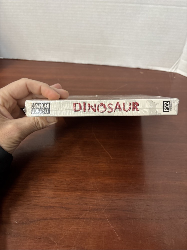 Dinosaur “Computer Font Set”- 3.5 Disk For Mac OS ***Sealed