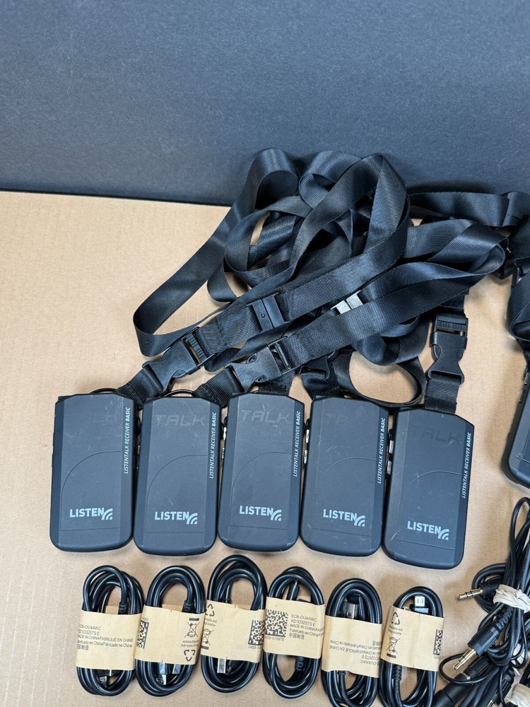 Listen Technologies LKR-12 ListenTALK Receiver Basic & Transceiver Ships Fast!!