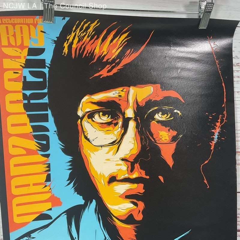 The Doors: A Celebration for Ray Manzarek Rock Concert Poster by Danny Excess