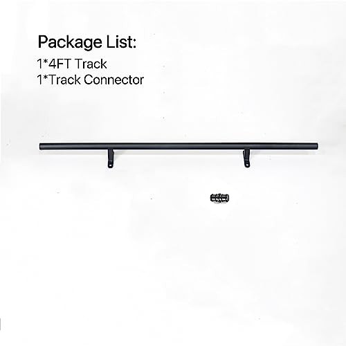 4FT Rolling Library Ladder Hardware Kit - DIY Adjustable Ladder System