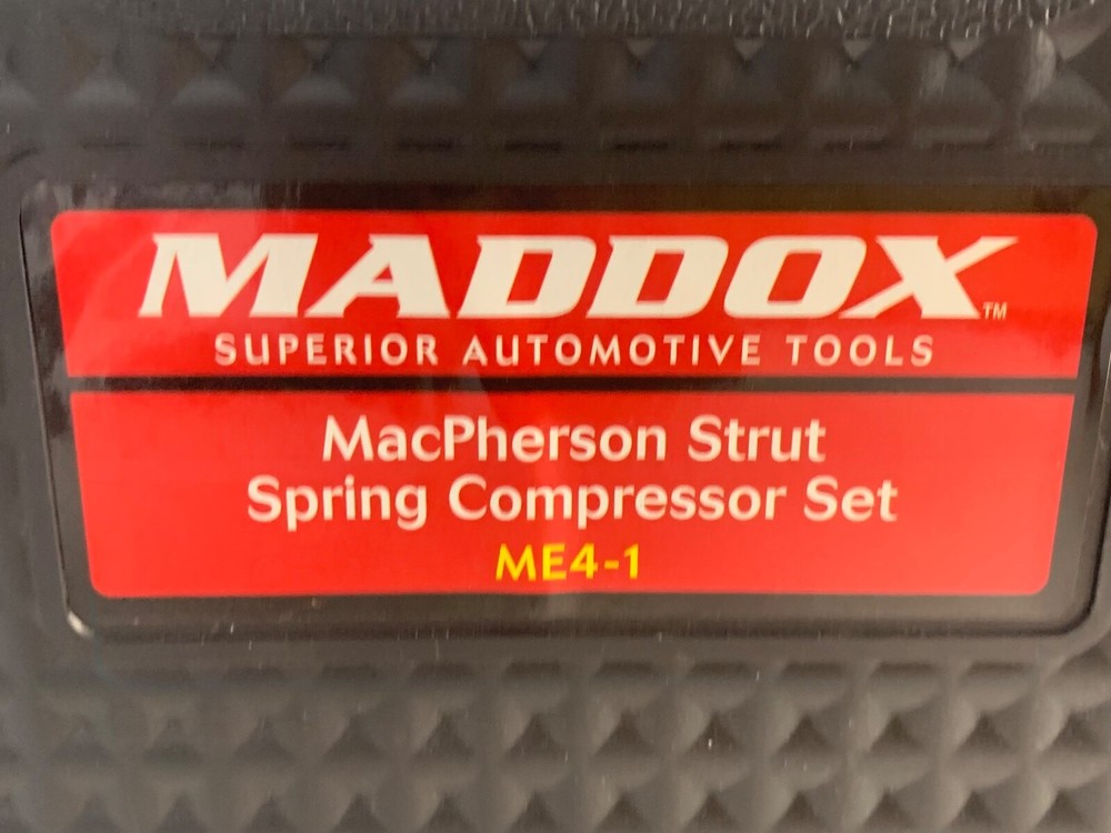 Maddox ME4-1 2PC MacPherson Strut Spring Compressor Set with Carrying Case