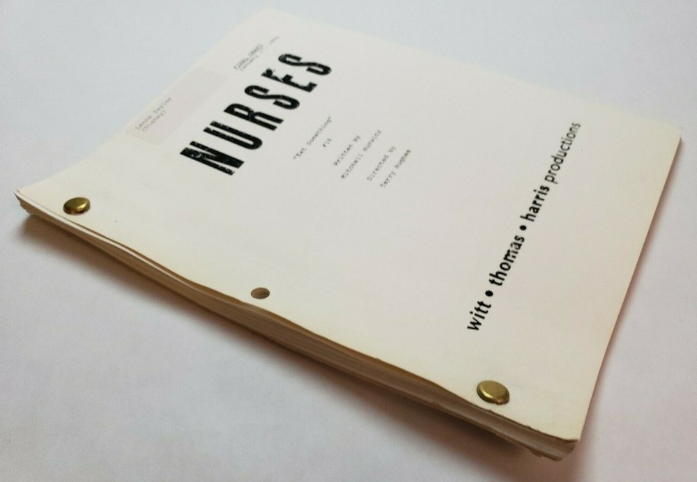 NURSES / Mitchell Hurwitz 1994 TV Show Script, Stephanie Hodge "Eat Something"