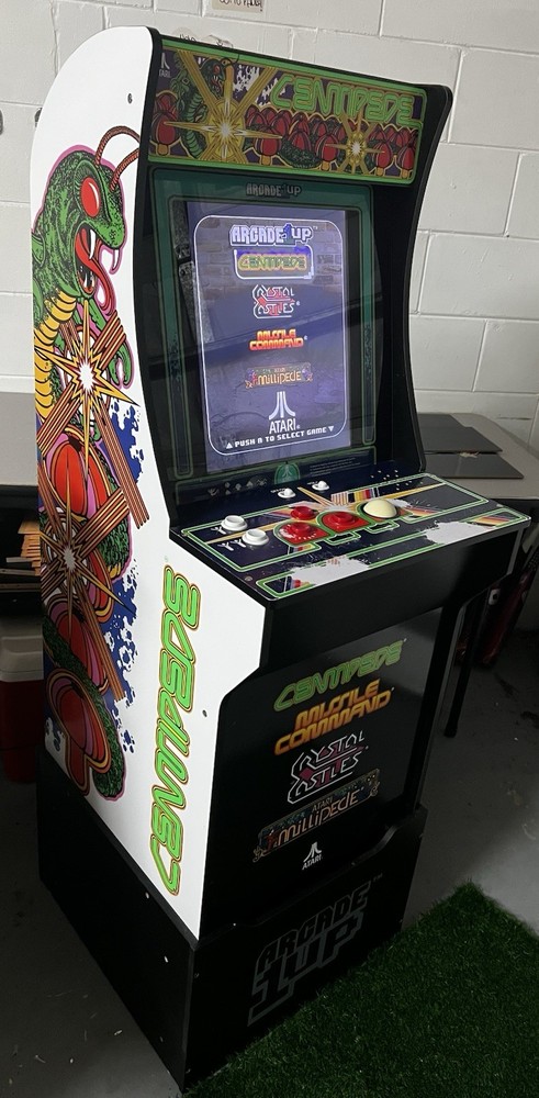 Arcade1up CENTIPEDE 4 in 1 MISSLE COMMAND CRYSTAL CASTLES MILLIPEDE