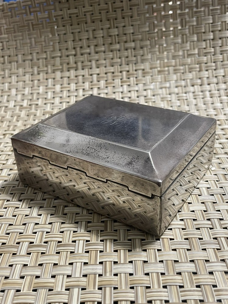 Antique Gorham Sterling Silver Trinket Box – Model #352
