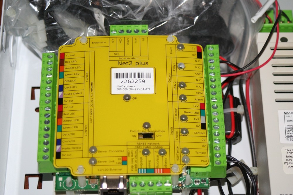 Paxton Net2 Plus Door Access Control Unit 682-810-US WITH READER.