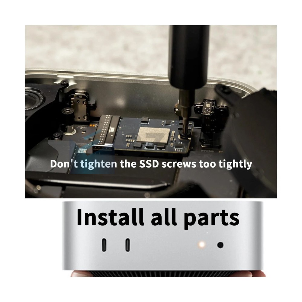 New 10-Layer PCB Mac MINI M4 SSD Solid State Drive Kit 2TB For Capacity Upgrade