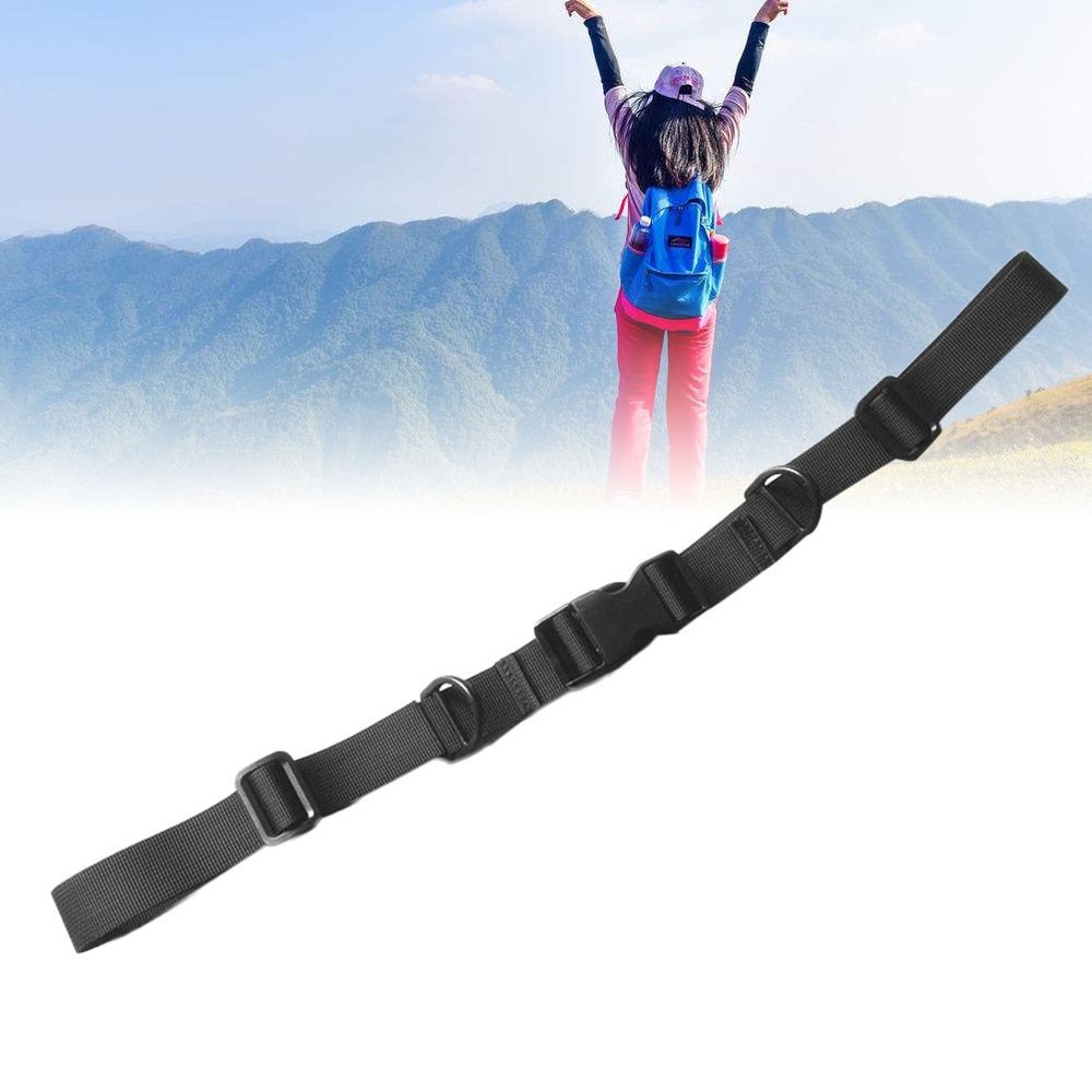 Adjustable Clips Backpack Straps Shoulder Fixing with Chest Belt
