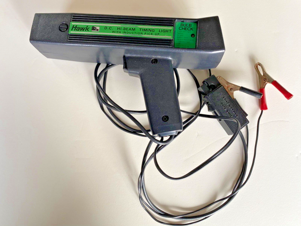 Vintage Hawk DC Powered Hi-Beam Engine Timing Light