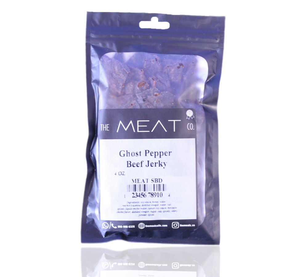 The Meat Co Ghost Pepper Beef Jerky - 4oz
