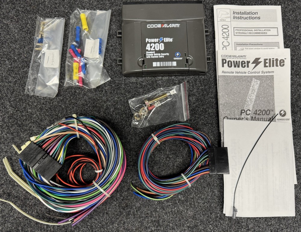 CODE ALARM POWER ELITE MODULE PC4200/CONTROL MODULE PC30/PCGEN/NEW-OLD INVENTORY