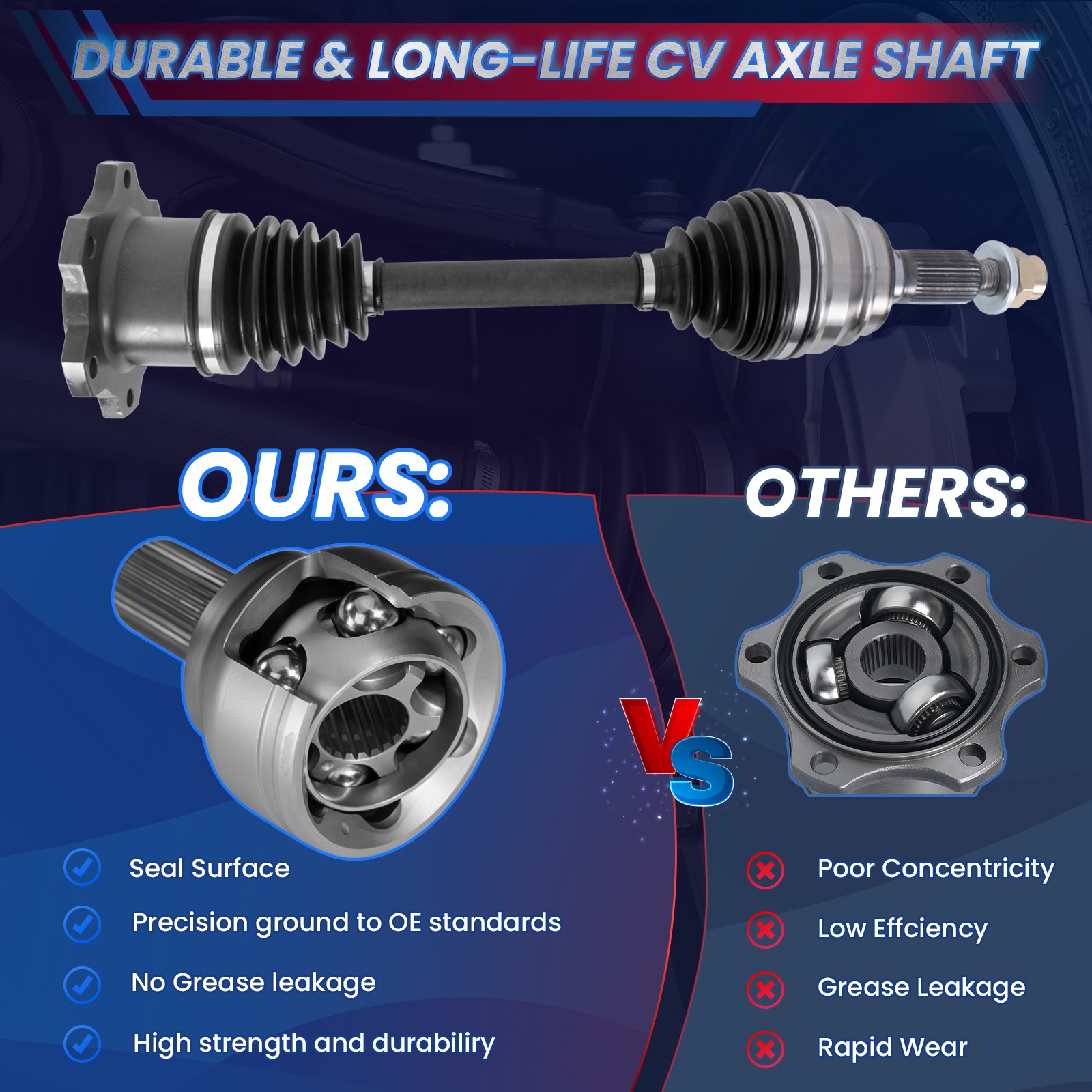 Front Right Side CV Axle Shaft For 1992-2000 Honda Civic 1997-2000 Acura EL