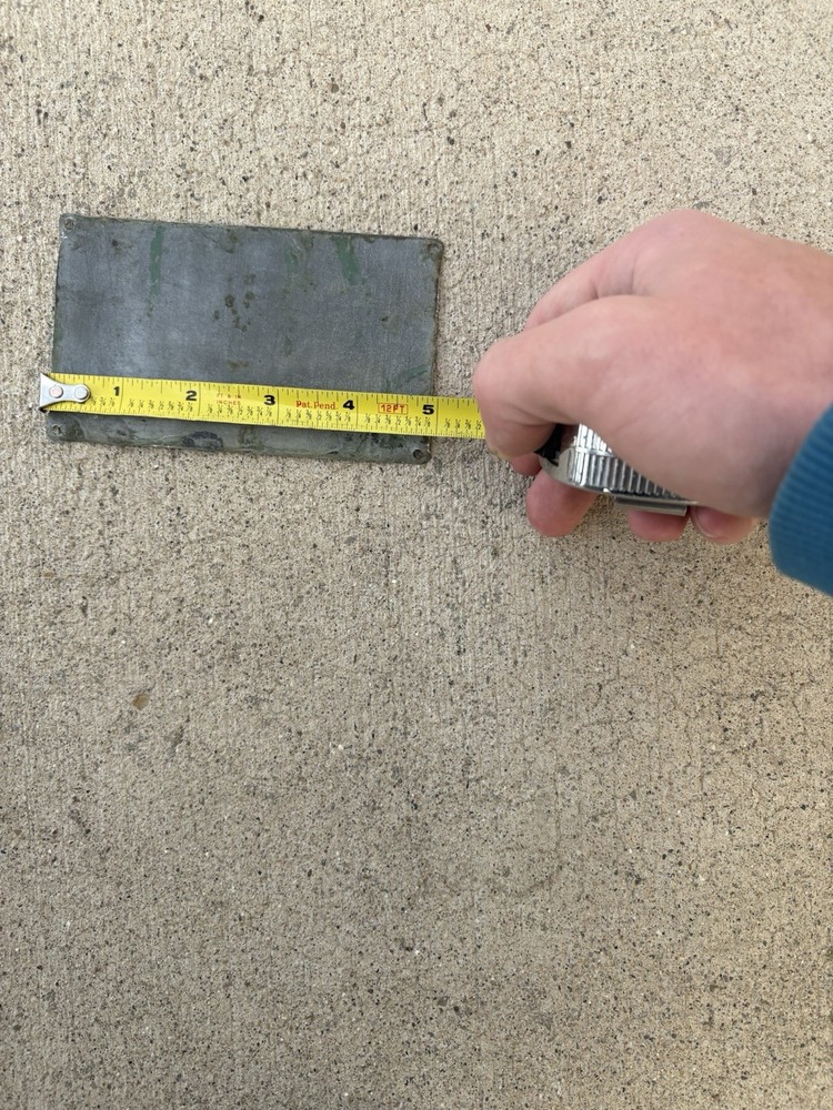 WW2 Era Van Norman War Finish Machine Plate