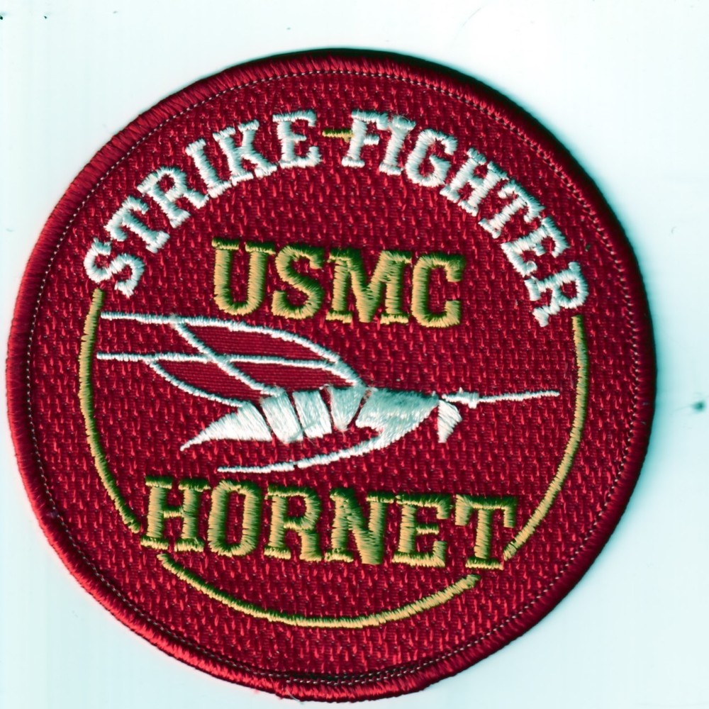 USN NAVY USMC Strike Fighter Hornet patch