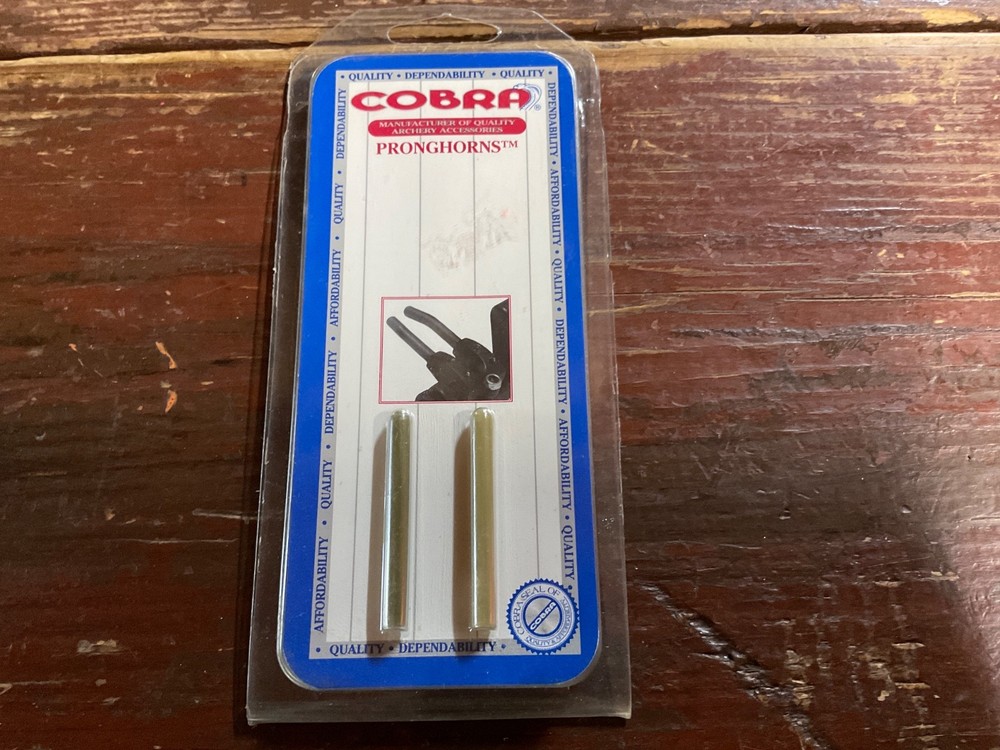 Pronghorns…..2…in package..Cobra Pronghorns